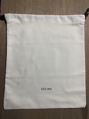 【全新】CELINE 38x33cm 防塵袋 防塵套 防塵布袋 可放鞋子 包包 皮夾