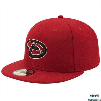 現貨熱銷-【九局棒球】MLB 亞利桑那響尾蛇隊NE 59FIFTY球員客場版棒球帽