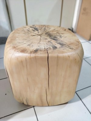 印尼桃花心木  骰子造型實木凳 四方原木椅
