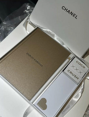 2024香奈兒Chanel coco crush金色記事本蓋章便箋套盒歡迎禮2024年專櫃贈品