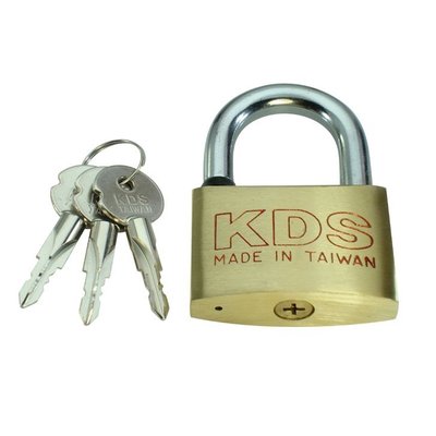 KDS 十字鎖頭 十字銅鎖 鎖頭 門鎖 鎖具 掛鎖 工具鎖 防盜鎖 多用途 ''60mm'' 附3把鑰匙 台灣製