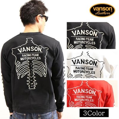 【TOP MAN】美式VANSON機車騎士個性重磅長袖T恤長T191061450