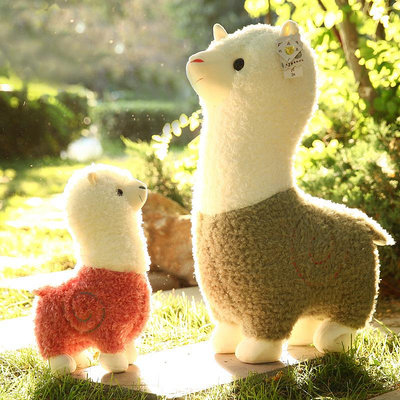 網紅搞怪草泥馬羊駝公仔超大號毛絨玩具小羊可愛玩偶抱枕布娃娃女