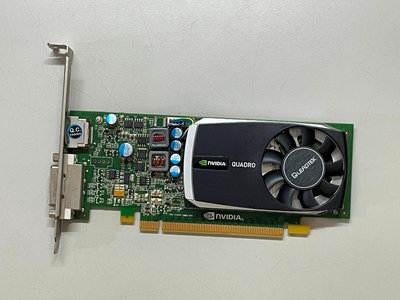 NVIDIA Quadro 600 1GB GDDR3 DP DVI 工作站 繪圖卡 顯示卡