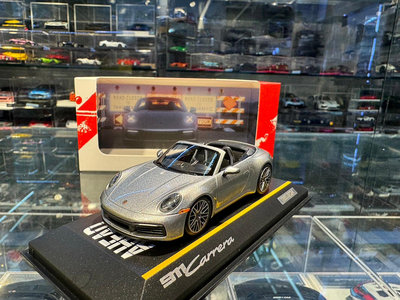 吉華@ 1/43 原廠 Porsche 911 Carrera Cabriolet Type 992 2022