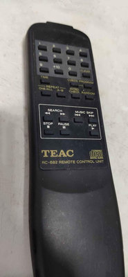 TEAC RC-682 CD播放機 二手遙控器
