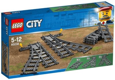 台中＊＊宏富玩具＊＊LEGO樂高積木 City Trains系列  60238 切換式軌道