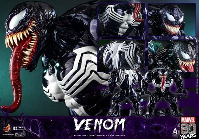全新 Hot Toys AMC031 Marvel Comics 漫威80周年 Venom 猛毒