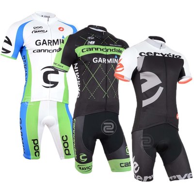 【熱賣精選】 2015款加門GARMIN 蝎子cervelo 自行車衣 腳踏車衣 車衣車褲短套裝 吸濕排汗透氣單車服