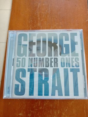 GEORGE STRAIT 喬治史崔特-50 NUMBER ONES 50首冠軍經典加新歌 雙CD  全新未拆