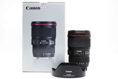 【台南橙市3C】CANON EF 16-35MM F4 L IS USM 公司貨 二手鏡頭 #87943