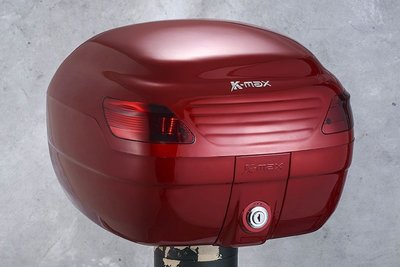 【Shich上大莊  安全帽】 K-MAX K1 機車行李箱（無燈型) 30公升 機車後行李箱 紅色