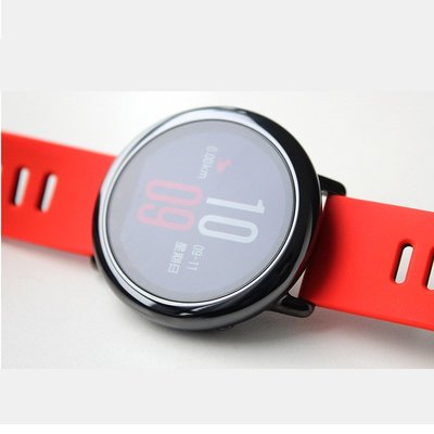 森尼3C-1片裝於 AMAZFIT華米手錶1代鋼化膜小米玻璃貼9H Amazfit pace抗藍光貼膜運動手表保護膜玻璃膜-品質保證