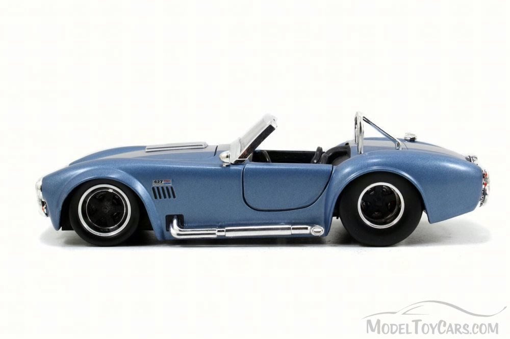 I LOVE 樂多) 日本進口1965 SHELBY COBRA 427 S/C 1：24 合金模型車(粉