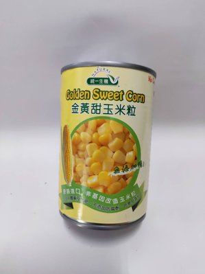 統一生機 金黃甜玉米粒 (非基改) 420g/罐