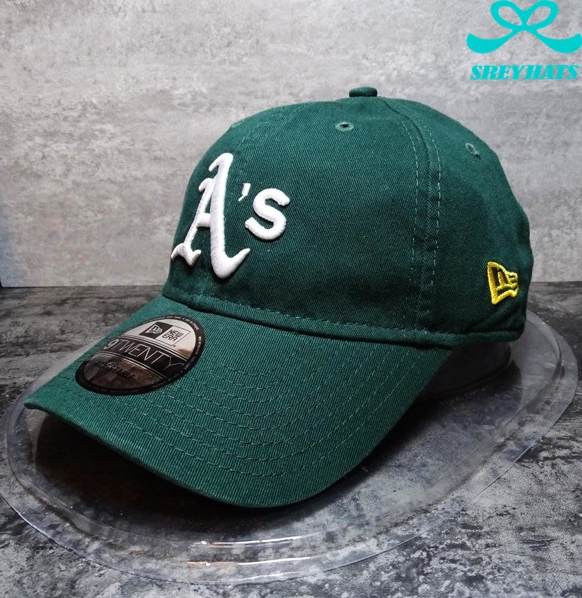 [SREY帽屋]預購＊NEW ERA 9TWENTY 920 MLB 奧克蘭運動家綠帽 