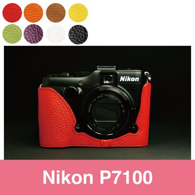 TP-P7100 Nikon 設計師款 秀像機系列 日韓 相機包 超越原廠真皮相機底座皮套 另有P7700 P7800