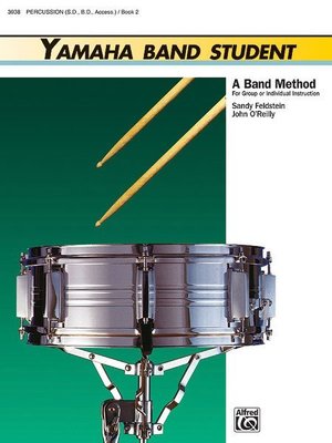 【599免運費】Yamaha Band Student, Book 2【Percussion Book】00-3938