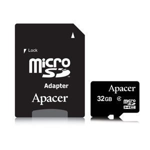 《WL數碼達人》Apacer 宇瞻 micro SD 32G 記憶卡 附轉接卡