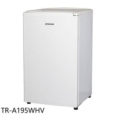 《可議價》大同【TR-A195WHV】95公升單門白色冰箱(含標準安裝)