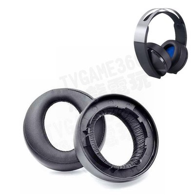 SONY PS4 CECHYA-0090 蛋白皮質 原廠耳機海綿套 耳罩 耳墊 海綿罩 耳機罩 耳機套 黑色 台中