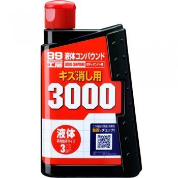 【shich 上大莊】 日本進口 SOFT 99 汽車板金修補用粗蠟 (3000)