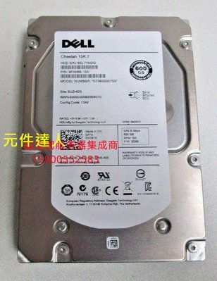 原裝 DELL R530 R730 T410 T420 伺服器硬碟 600G 15K 3.5寸 SAS