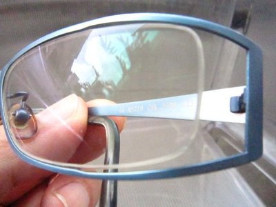 日本經典MIKADO時尚男鈦金屬藍紋眼鏡框/鏡架非萬寶龍K金BOSS元起標RED WING雷朋LV