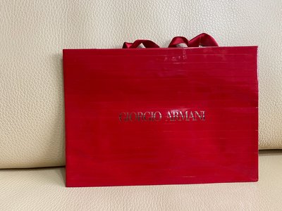 GIORGIO ARMANI 阿曼尼 精品 名牌 紙袋 提袋 手提袋 送禮 包裝 禮物袋 包裝袋 六禮包裝 結婚 訂婚