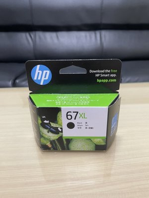 (含稅價) HP 3YM57AA 67XL號 全新原廠高容量黑色墨水匣 適用HP 6020/6420