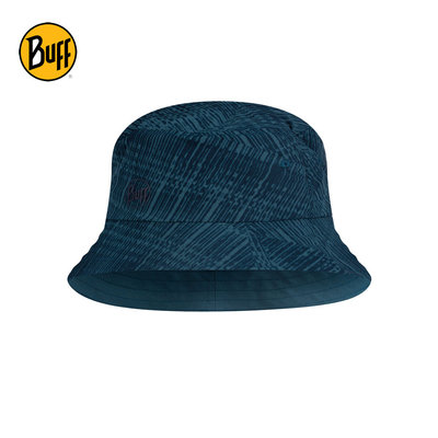 -滿3000免運-[THE NORTH FACE雙和專賣店]Buff 可收納漁夫帽/BF122591/暗藍刷紋