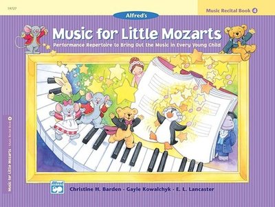 【599免運費】Music for Little Mozarts: Recital Book 4 00-19727