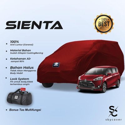 豐田 Sienta 車身罩 Sienta 2022-2023 Sienta 汽車毯罩戶外防水