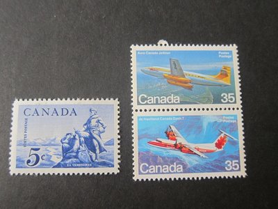 【雲品5】加拿大Canada 1958 Sc 378,906a MNH 庫號#BP09 56895