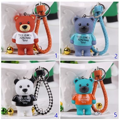 ANLIFE〉泰迪熊公仔鑰匙圈 可愛包包吊飾小飾品小熊鑰匙圈S138