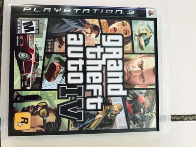 影音加油站-電玩遊戲(PS3遊戲)PS3  Grand Theft AutoIV 俠盜獵車手4 英文版/直購價380元