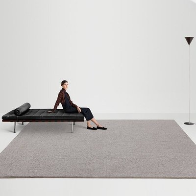 特賣-新西蘭進口羊毛客廳沙發地毯現代簡約北歐純色素色臥室地墊可定制