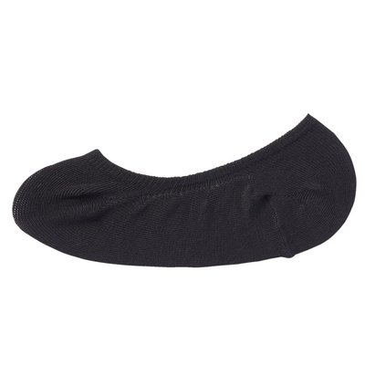 無印良品 MUJI 棉混 足尖寬鬆舒適不易鬆脫隱形襪 女襪 #黑色 23~25cm 原價130 六折78元