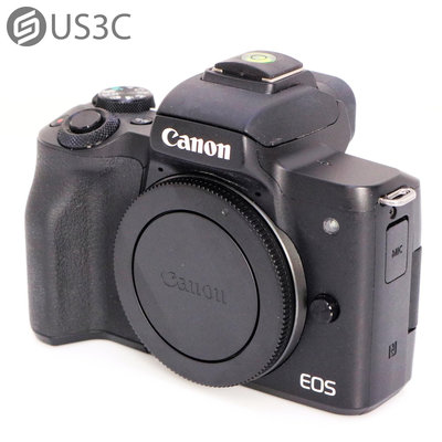 【US3C-高雄店】【一元起標】Canon EOS M50 DIGIC 8 影像處理器 2410萬像素 APS-C CMOS 單眼相機 數位相機