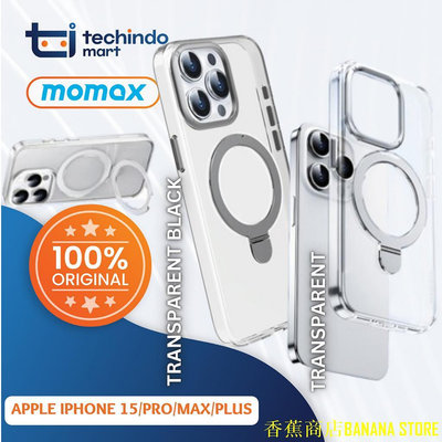 天極TJ百貨外殼 iPhone 15 Pro Max Plus Momax Flip MagSafe 混合透明外殼