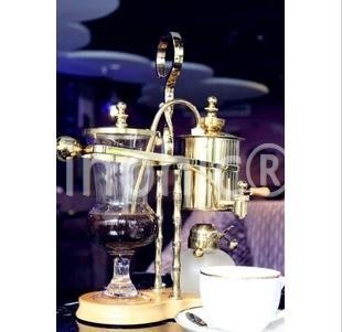 INPHIC-皇家比利時咖啡壺 皇家咖啡壺 比利時壺 金色 T字金屬