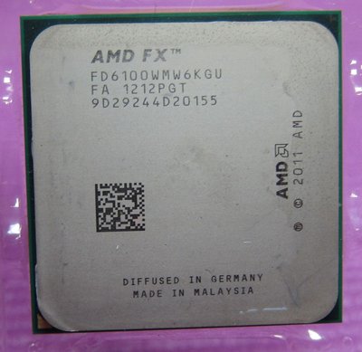 【AM3+ 腳位】AMD FX-6100 六核心六執行緒 3.3G 處理器 8MB L3快取 FD6100WMW6KGU