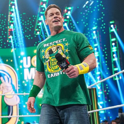 ☆阿Su倉庫☆WWE摔角 John Cena Earn The Day T-Shirt 江西南驚喜回歸綠色最新款 熱賣中