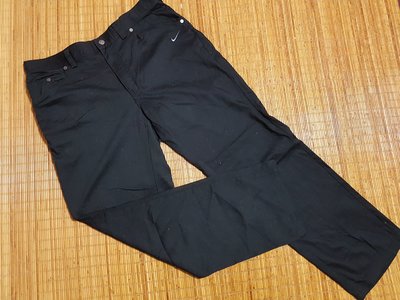 (抓抓二手服飾)  NIKE  西裝/休閒長褲  黑色  XL(W33)  (#52)