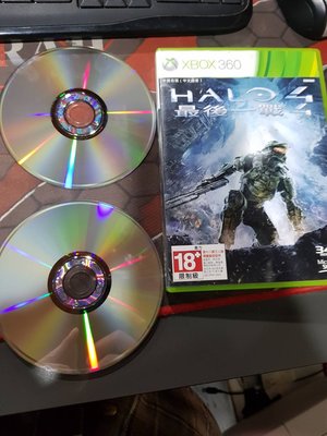 XBOX 360 原裝遊戲片~最後一戰 4 Halo 4 中英版