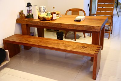 【原味手工家具】花梨木餐桌、辦公桌、泡茶桌-台南 原木 家具