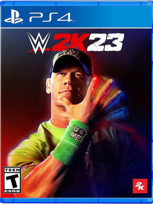 遊戲機 PS5 PS4游戲盤WWE2K23 美國職業摔跤摔角WWE  英文 正版光碟