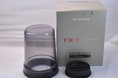 FUJIFILM TX-1 90mm 鏡頭盒及布丁桶