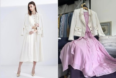 ＊ ꧁ 左兒 朵拉 ꧂【KAO MEIFEN高美芬 設計師2023春夏♛新品 】是那件傳說~ 超美小香風外套 西裝外套