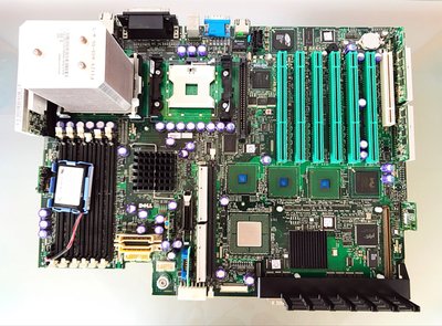 行家馬克 工控 工業電腦主機板 DELL PowerEdge 2600主板 PWB 6R263 伺服器主板 中古品 維修買賣